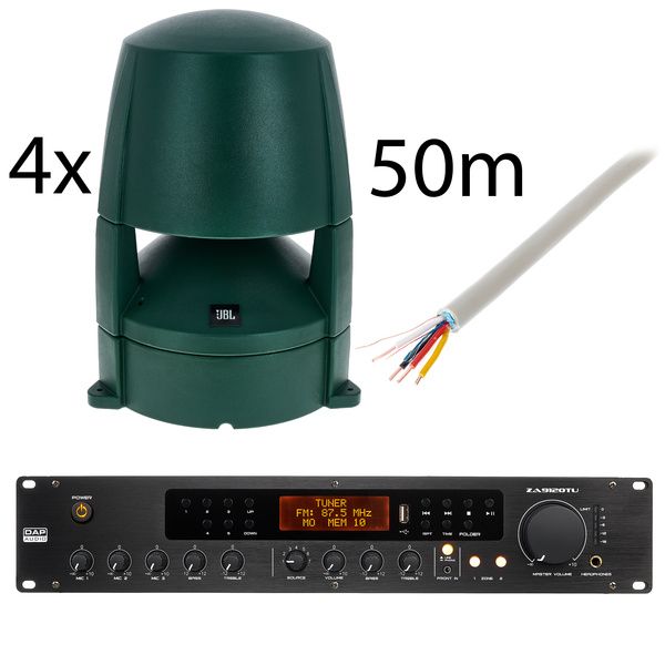 JBL 4x Control 88M Outdoor Bundle