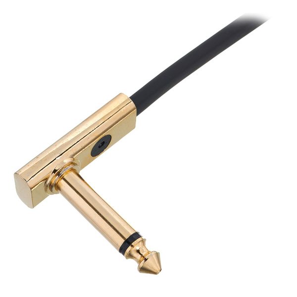 Harley Benton Pro-10 Gold Flat Patch Cable