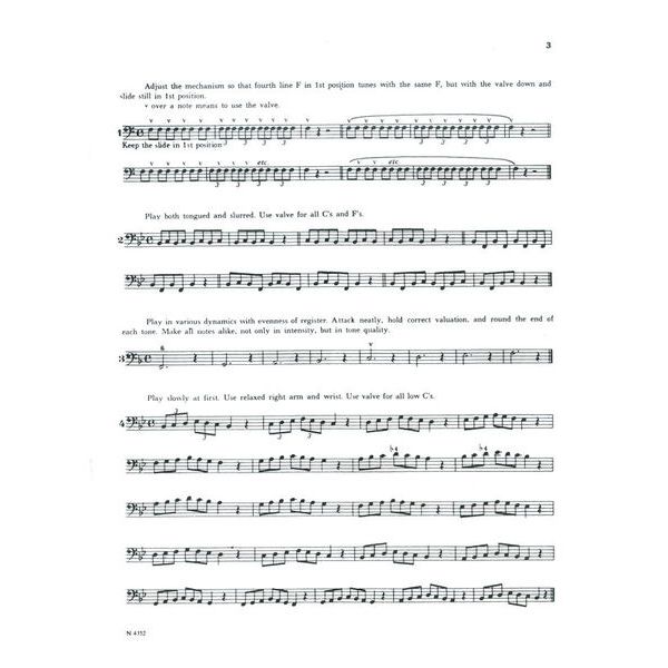 Carl Fischer Method for Bass Trombone