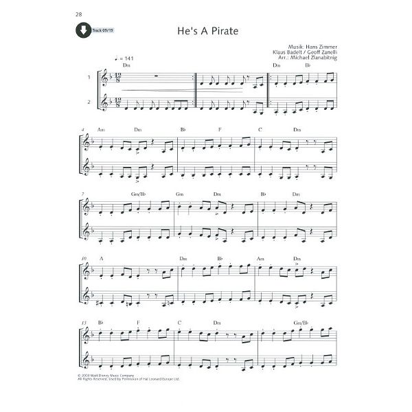 Schott Pop For Violin Movie Special