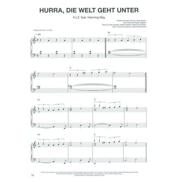 Bosworth 50 Hits in C-Dur Rock & Pop 3