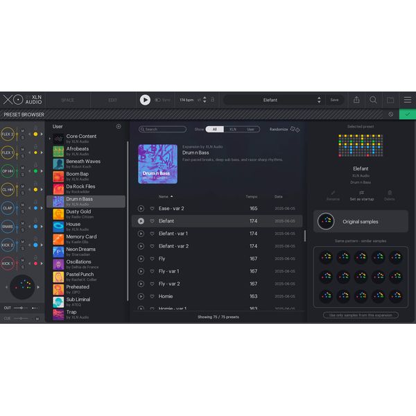 XLN Audio XOpak: Drum n Bass