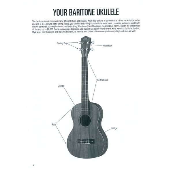 Hal Leonard Baritone Ukulele Method Book 1
