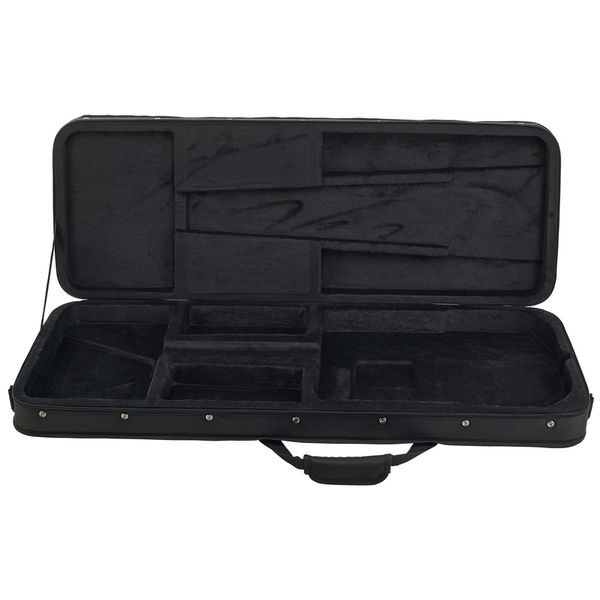 Harley Benton Amarok 7 LH BKNT Flame w/Case