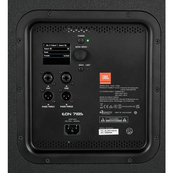 JBL EON718S Cover Bundle