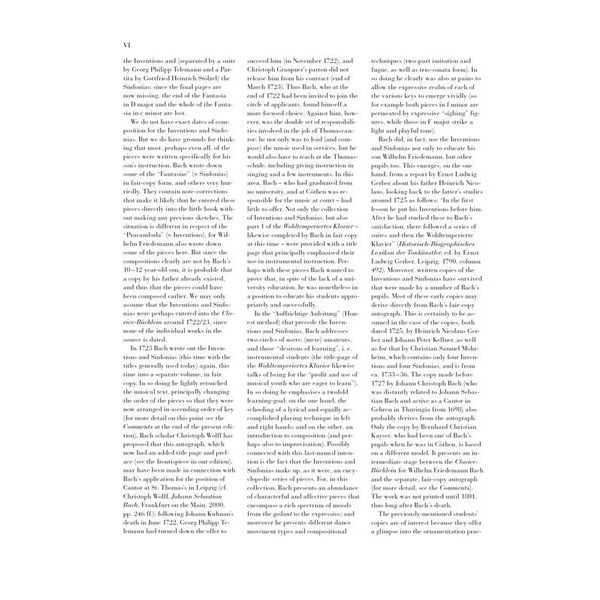 Henle Verlag Bach Inventionen und Sinfonien