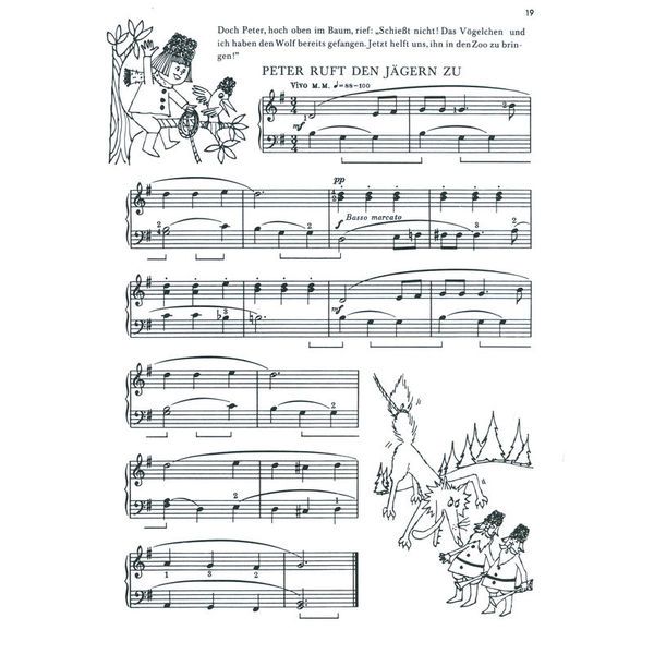 Bosworth Prokofjew Peter und der Wolf