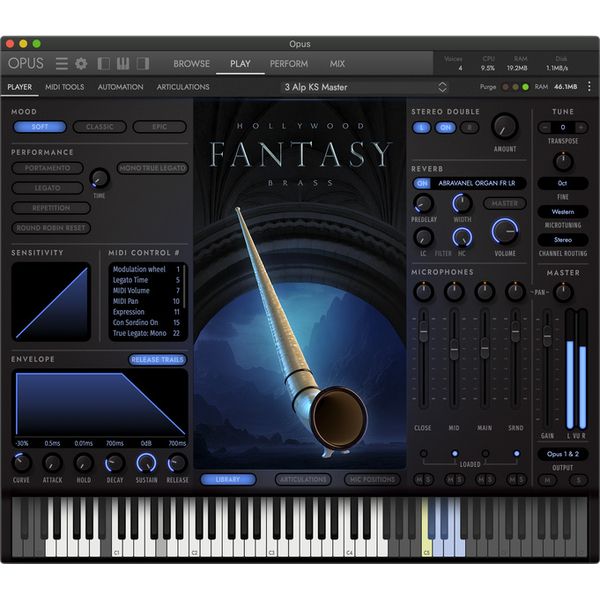 EastWest Hollywood Fantasy Brass