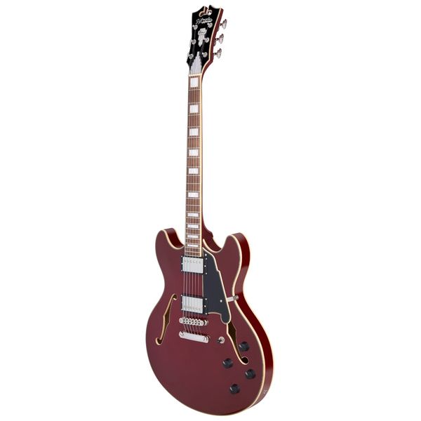 DAngelico Premier DC Burnt Red