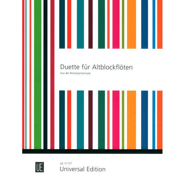 Universal Edition Duette der Renaissancemusik
