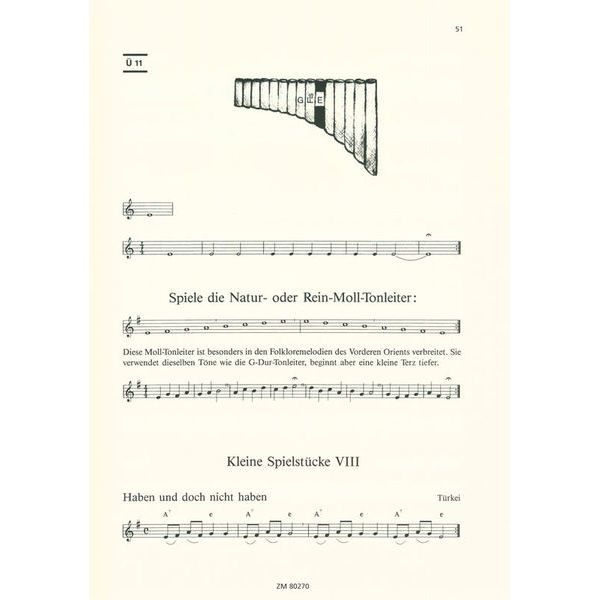 Zimmermann Verlag Schule für Panflöte
