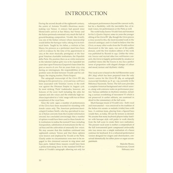 Brenreiter Vivaldi Gloria