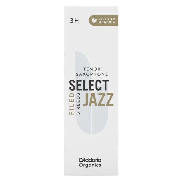 DAddario Woodwinds Organic Sel. Jazz Filed TEN 3H