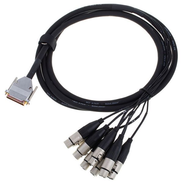 pro snake SUB-D 25pin-XLRF