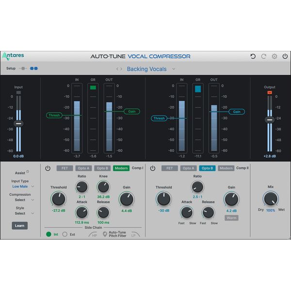 Antares AutoTune Vocal Compressor
