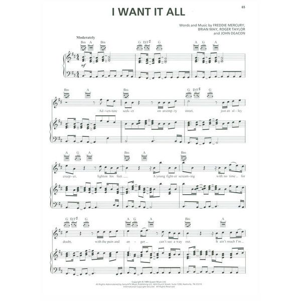 Hal Leonard Queen Deluxe Anthology