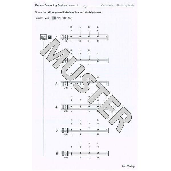 Leu Verlag Modern Drumming Basics