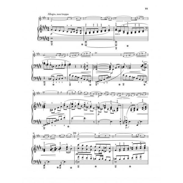 Henle Verlag Elgar Violinsonate op. 82