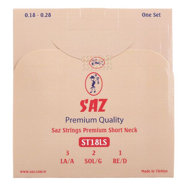 Saz ST18LS Short Neck Saz Strings