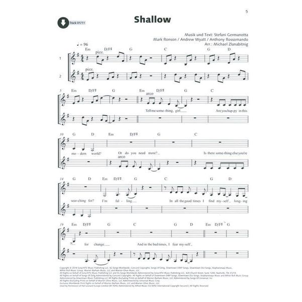 Schott Pop For Violin 11