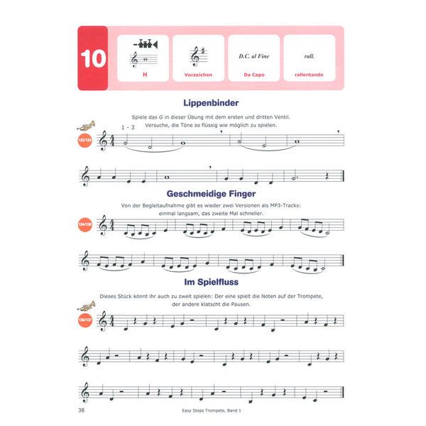 De Haske Easy Steps 1 Trumpet