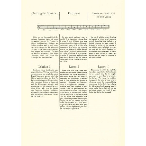 Edition Peters Vaccai Metodo Canto Medium