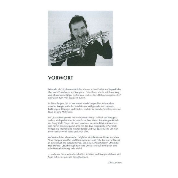 Schott Saxophon Spielen Hobby T-Sax 1