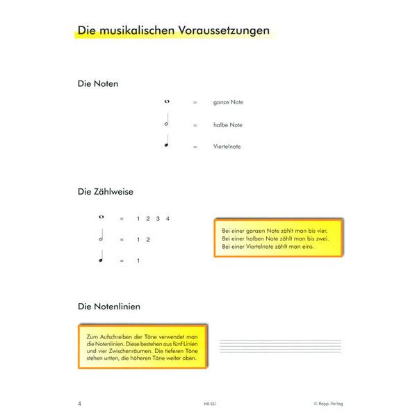 Horst Rapp Verlag Saxophon Lernen mit Spa 1