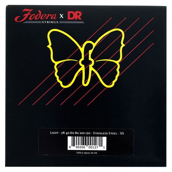Fodera x DR 6-String Light Steel XS