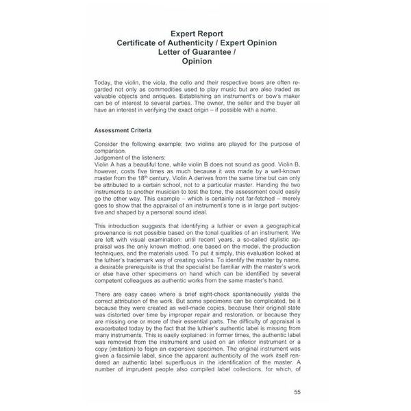 Friedrich Hofmeister Verlag Taxe der Streichinstrumente