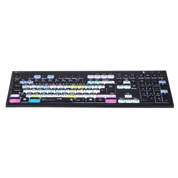 Logickeyboard Astra 2 Davinci Resolve UK PC