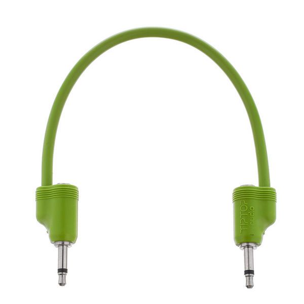 Tiptop Audio Stackcable Green  20 cm
