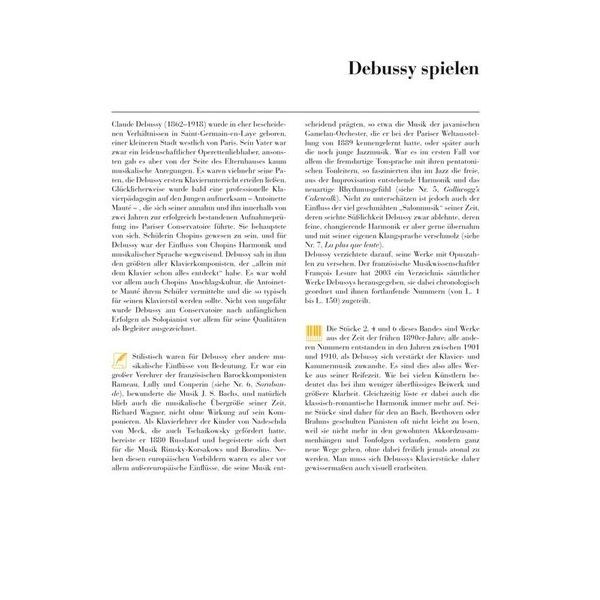 Henle Verlag Am Klavier Debussy