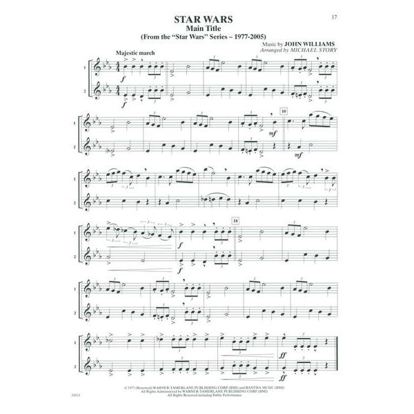 Alfred Music Publishing Movie Duets For All Oboe