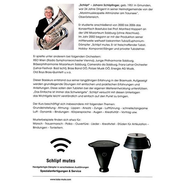 Schlipf Tuba Basiskurs Tuba F