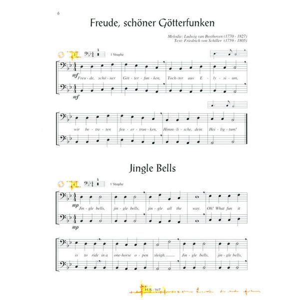 Horst Rapp Verlag Fr&ouml;hliche Weihnacht Trombone