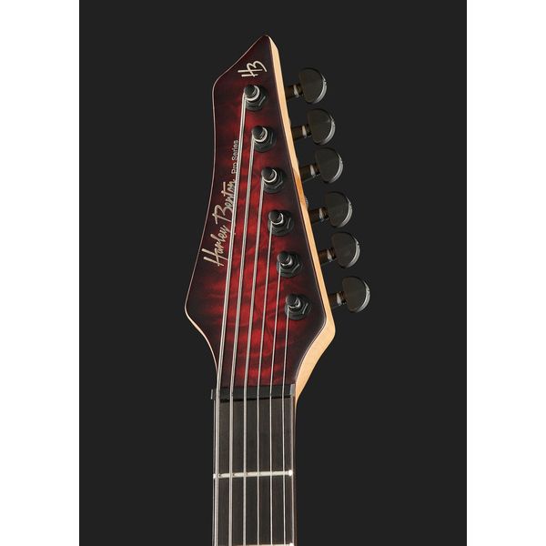 Harley Benton Amarok-BT BKRD Quilted Burst