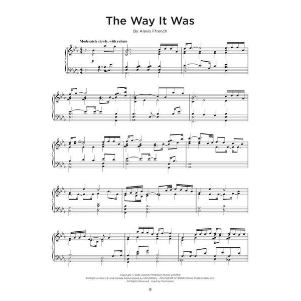 Hal Leonard Alexis Ffrench Selections