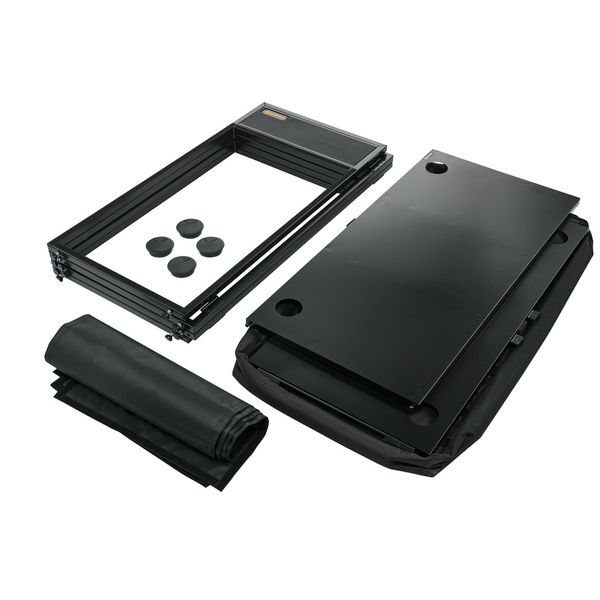 Roadworx DJ Table Black Shelf