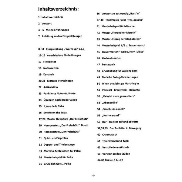 Schlipf Tuba Basiskurs Bb Tuba