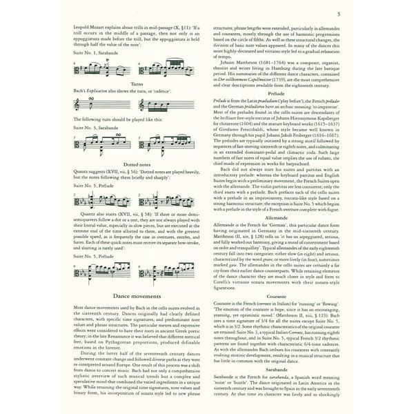 Edition Peters Bach Suiten Viola BWV1007-1012