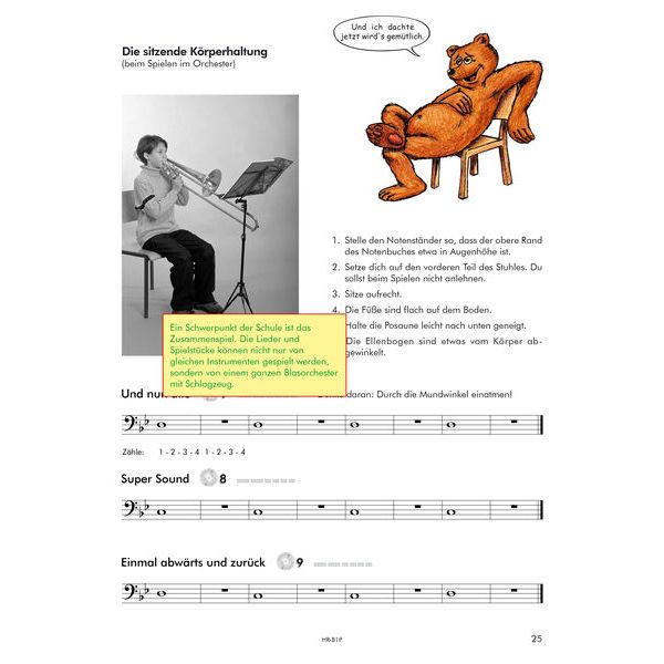 Horst Rapp Verlag Blser-Team 1 Trombone