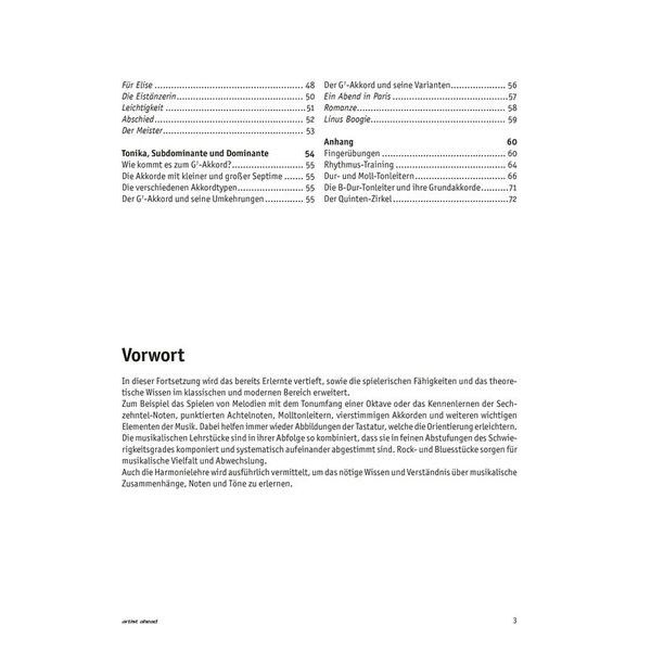 Artist Ahead Musikverlag Meine zweite Klavierschule