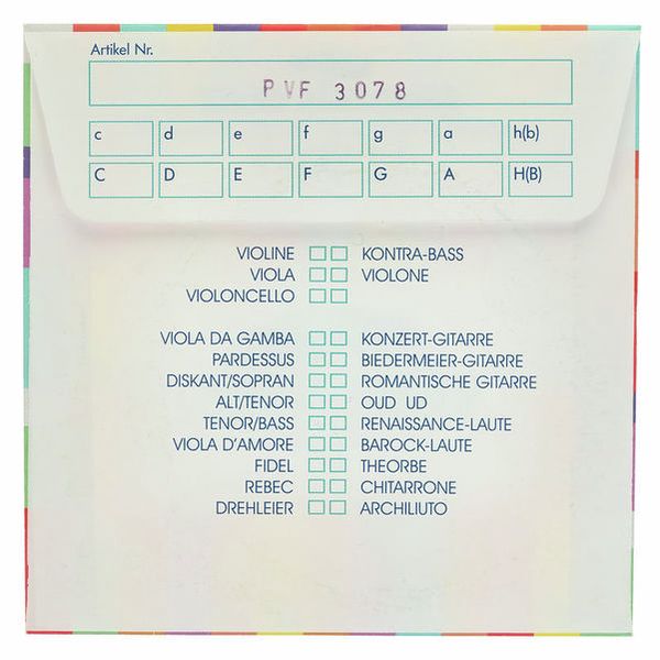 K&uuml;rschner Theorbo Single String D