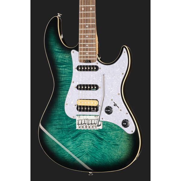 Harley Benton ST-Modern Plus HSS FBLB Set