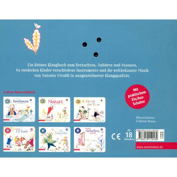 Annette Betz Verlag Ich entdecke Vivaldi