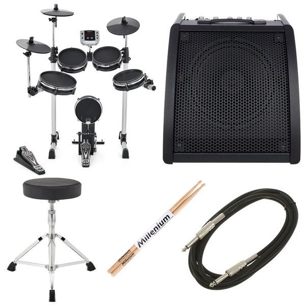 Millenium MPS-150X E-Drum Monitor Bundle