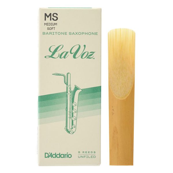 DAddario Woodwinds La Voz Baritone Saxophone MS