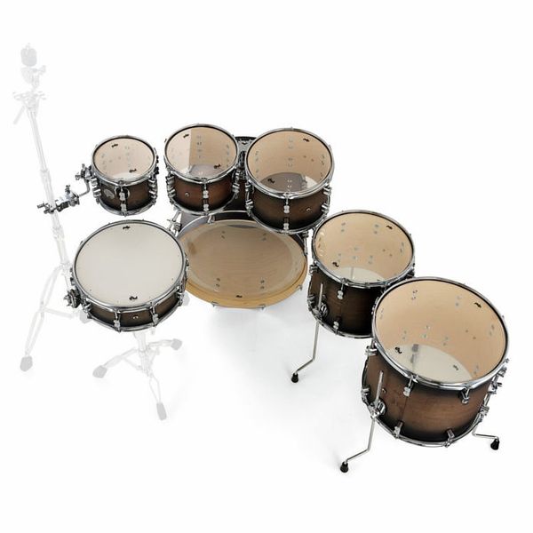 DW PDP CM7 Satin Charcoal B.