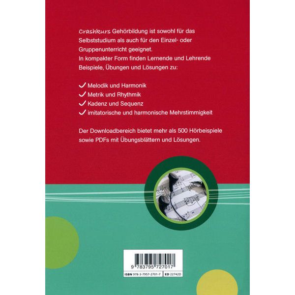 Schott Crashkurs Gehörbildung